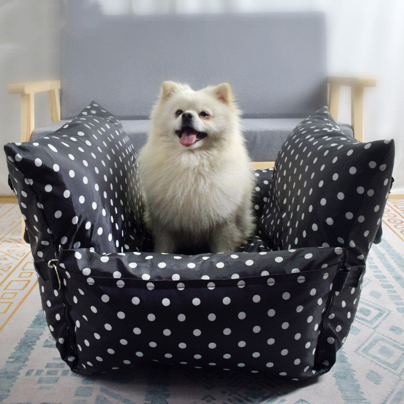 Stylischer Haustier Autositz